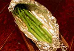 Steamed Organic Asparagus