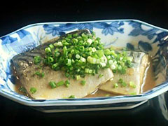 Saba broiled with miso